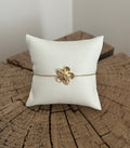 Bracelet Doré Fleur – Acier Inoxydable