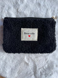 Trousse Teddy « Bisou Câlin » ❤️ – Noir