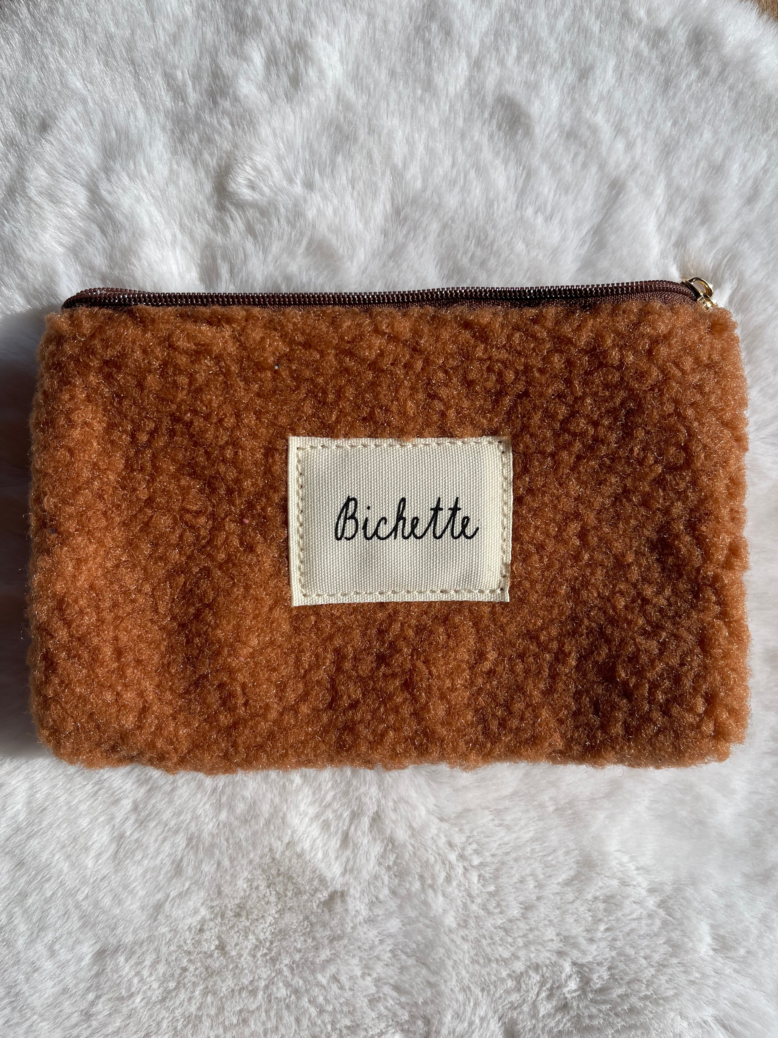 Trousse Teddy « Bichette » 🦸 – Caramel