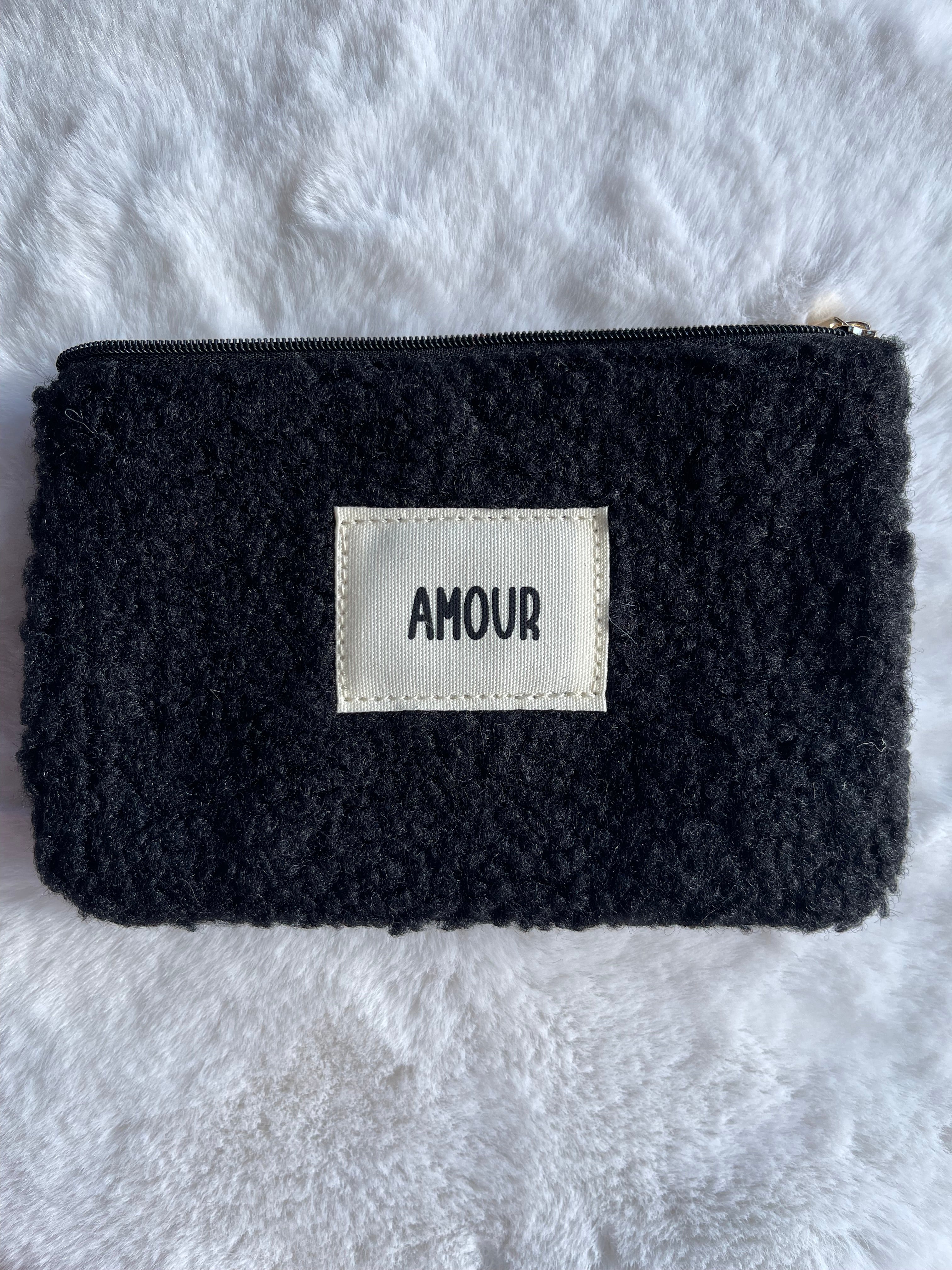 Pochette Teddy Noir – Amour