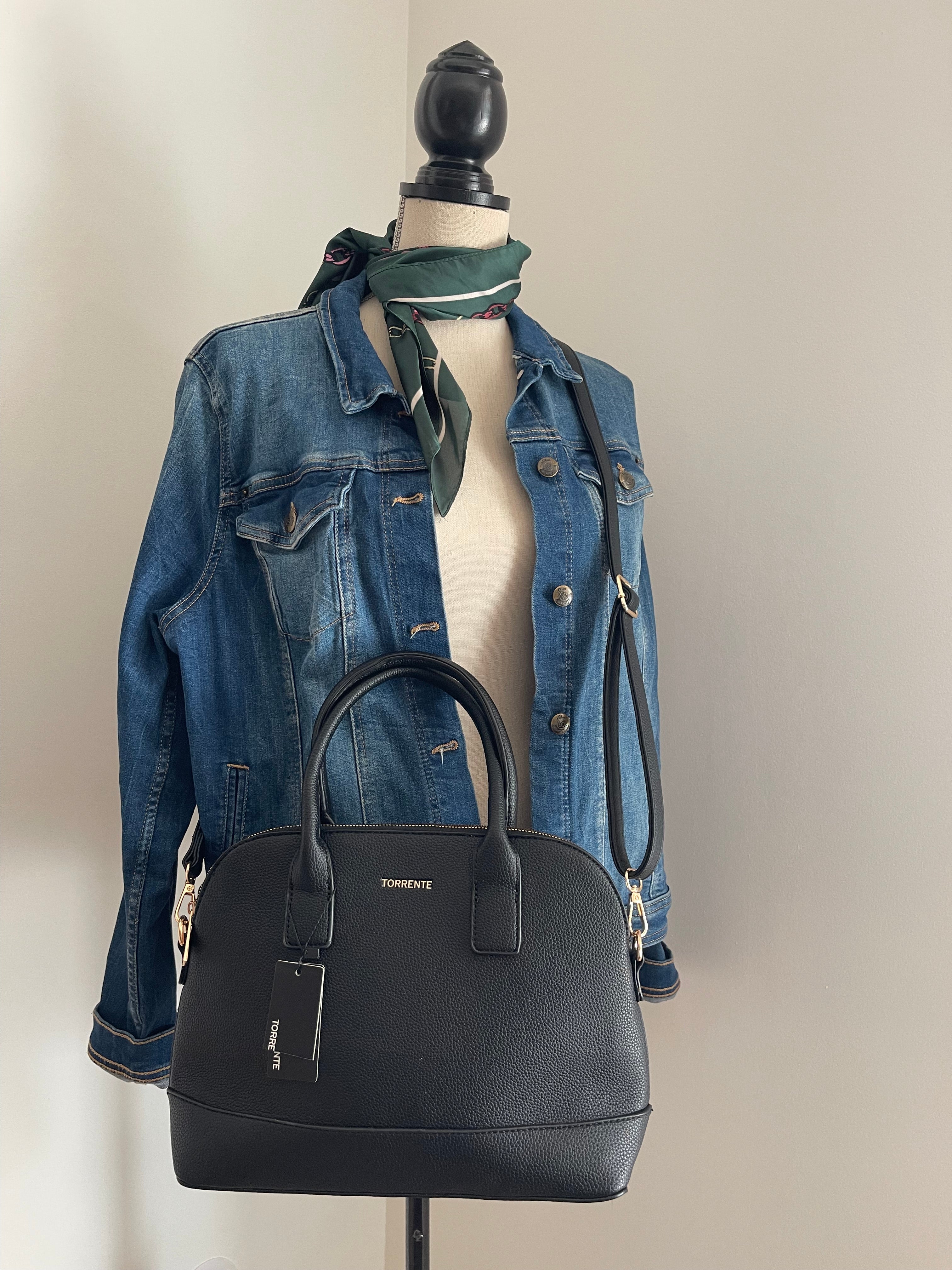 Sac à Main Torrente ✨ – Noir & Doré