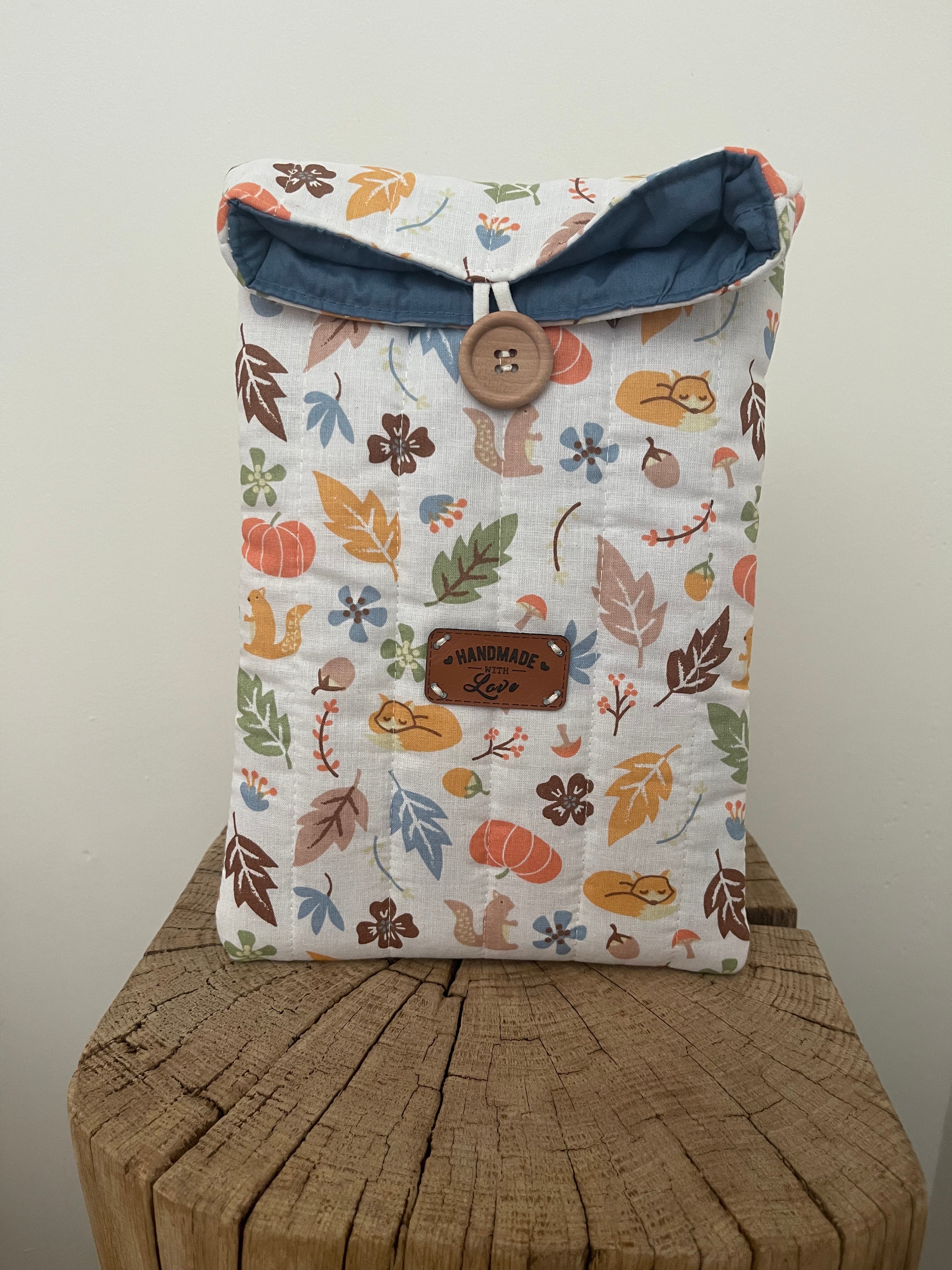 Pochette à livres Forêt d'Automne – Faite main