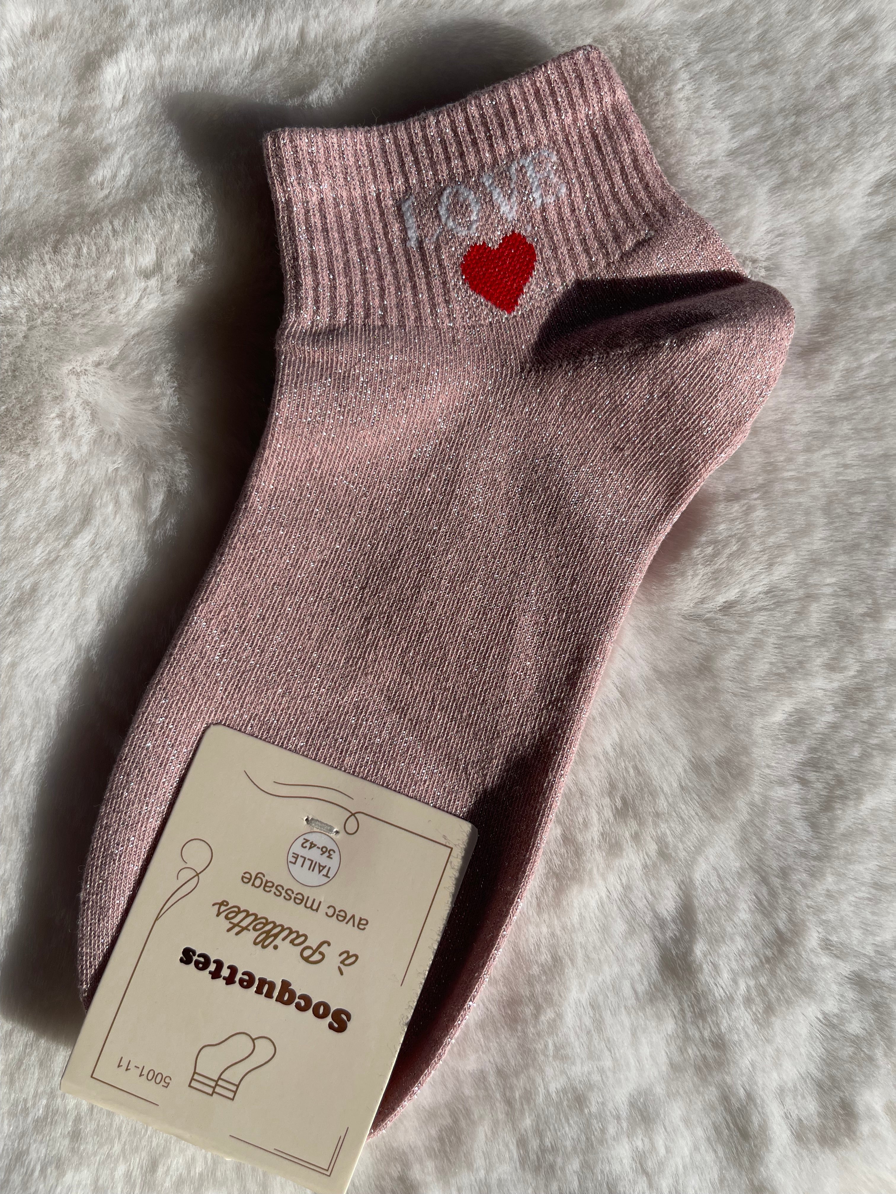 Socquettes à Paillettes ✨ – Love