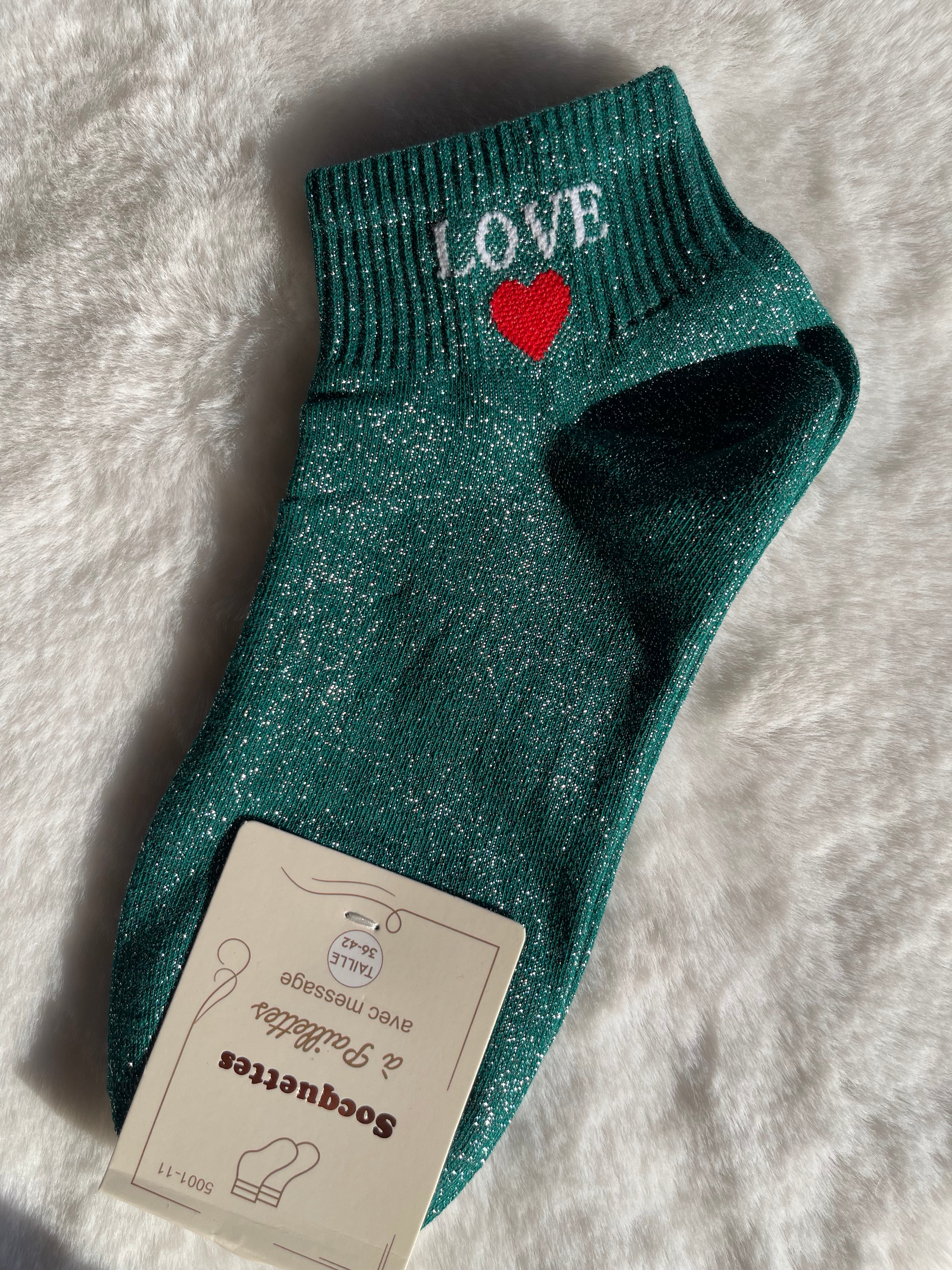 Socquettes à Paillettes ✨ – Love