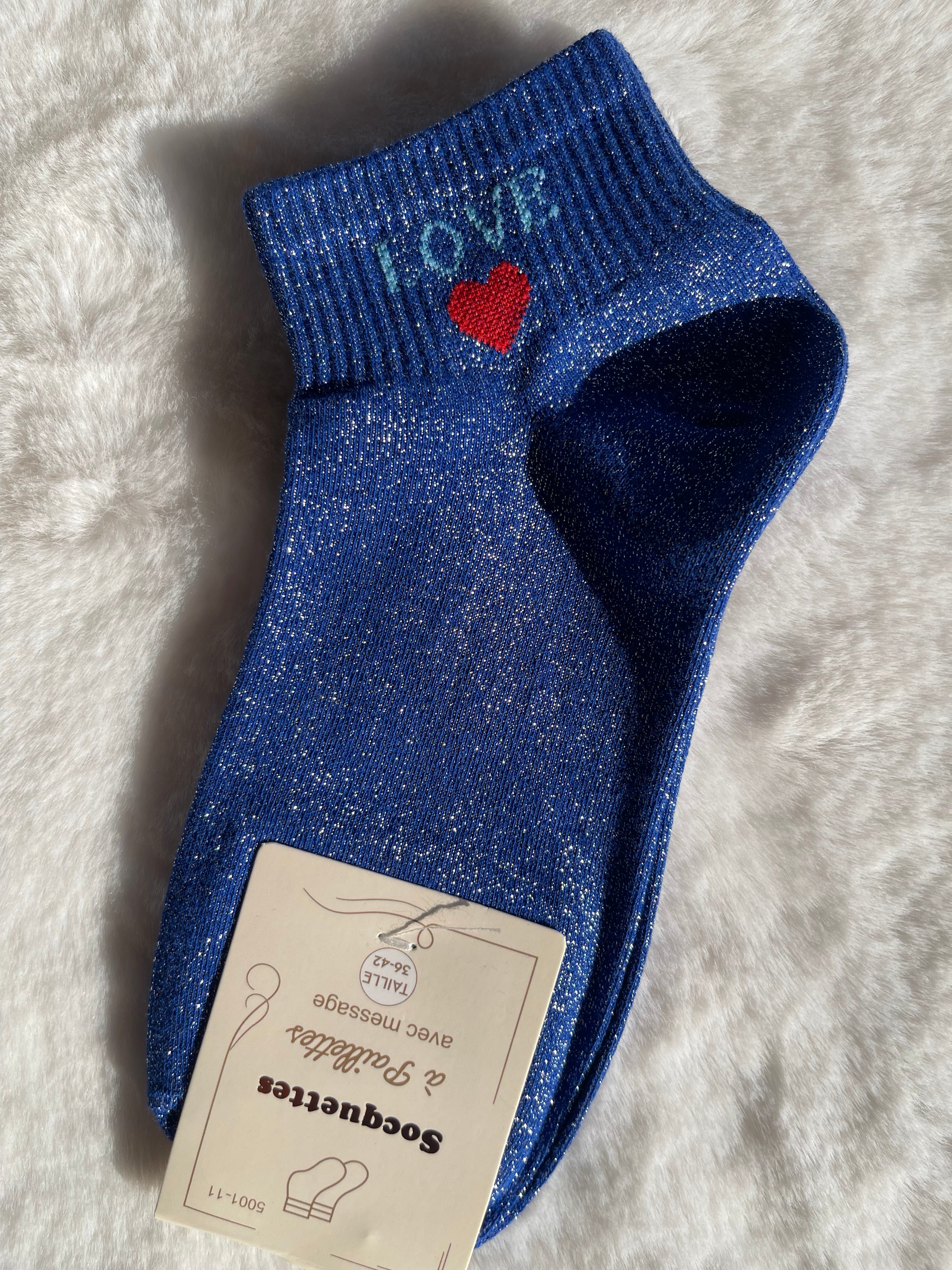 Socquettes à Paillettes ✨ – Love