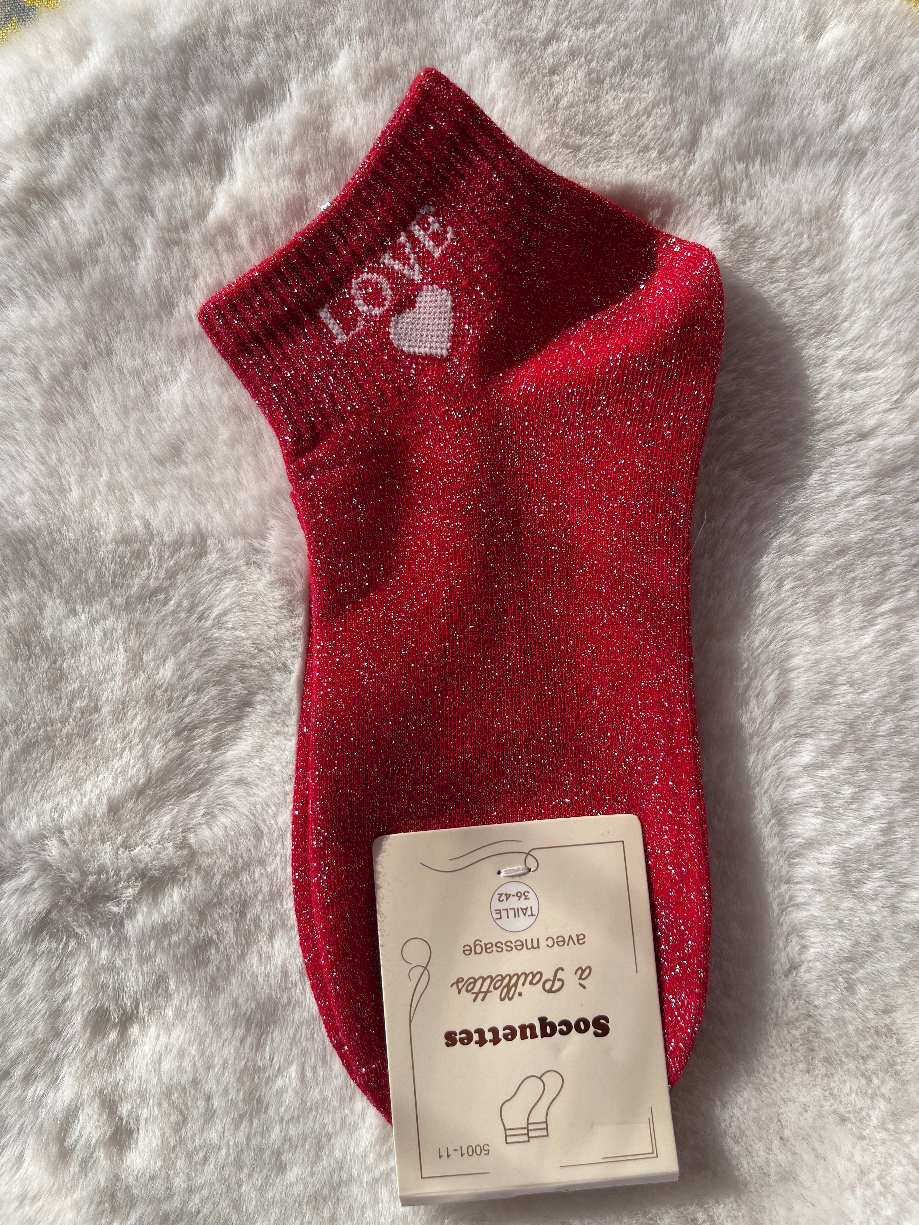 Socquettes à Paillettes ✨ – Love