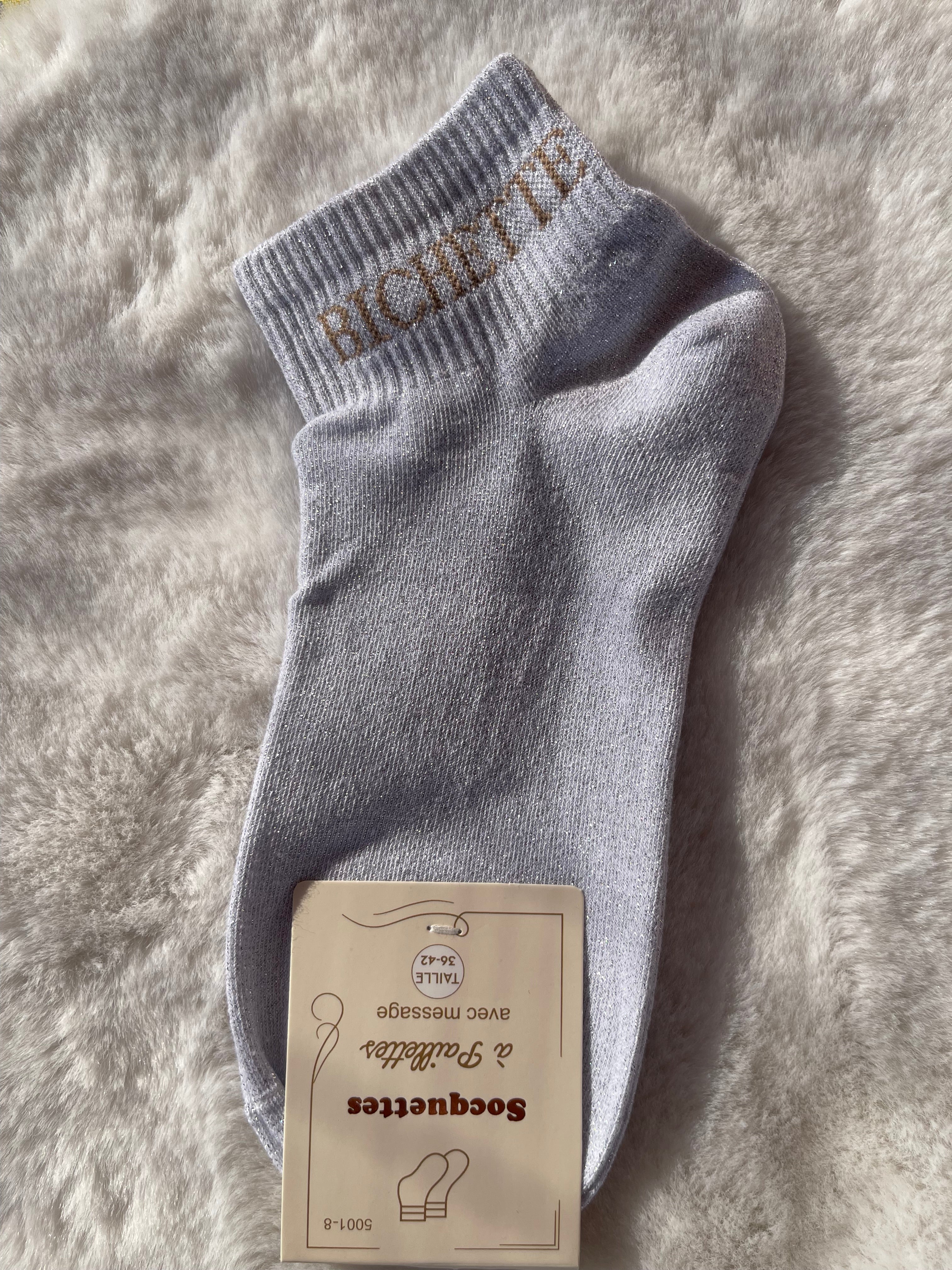 Socquettes à Paillettes ✨ – Bisous