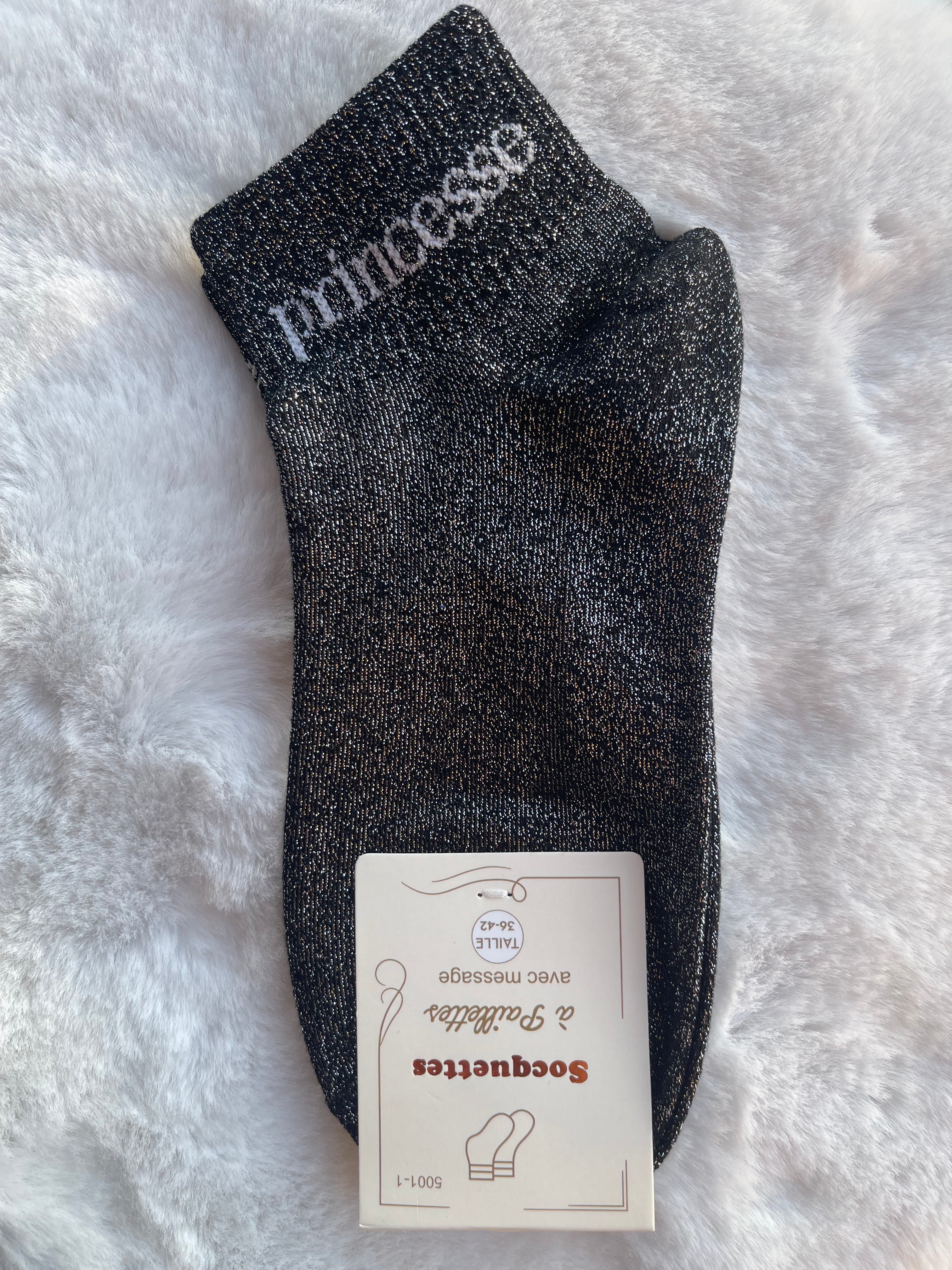 Socquettes à Paillettes ✨ – Princesse