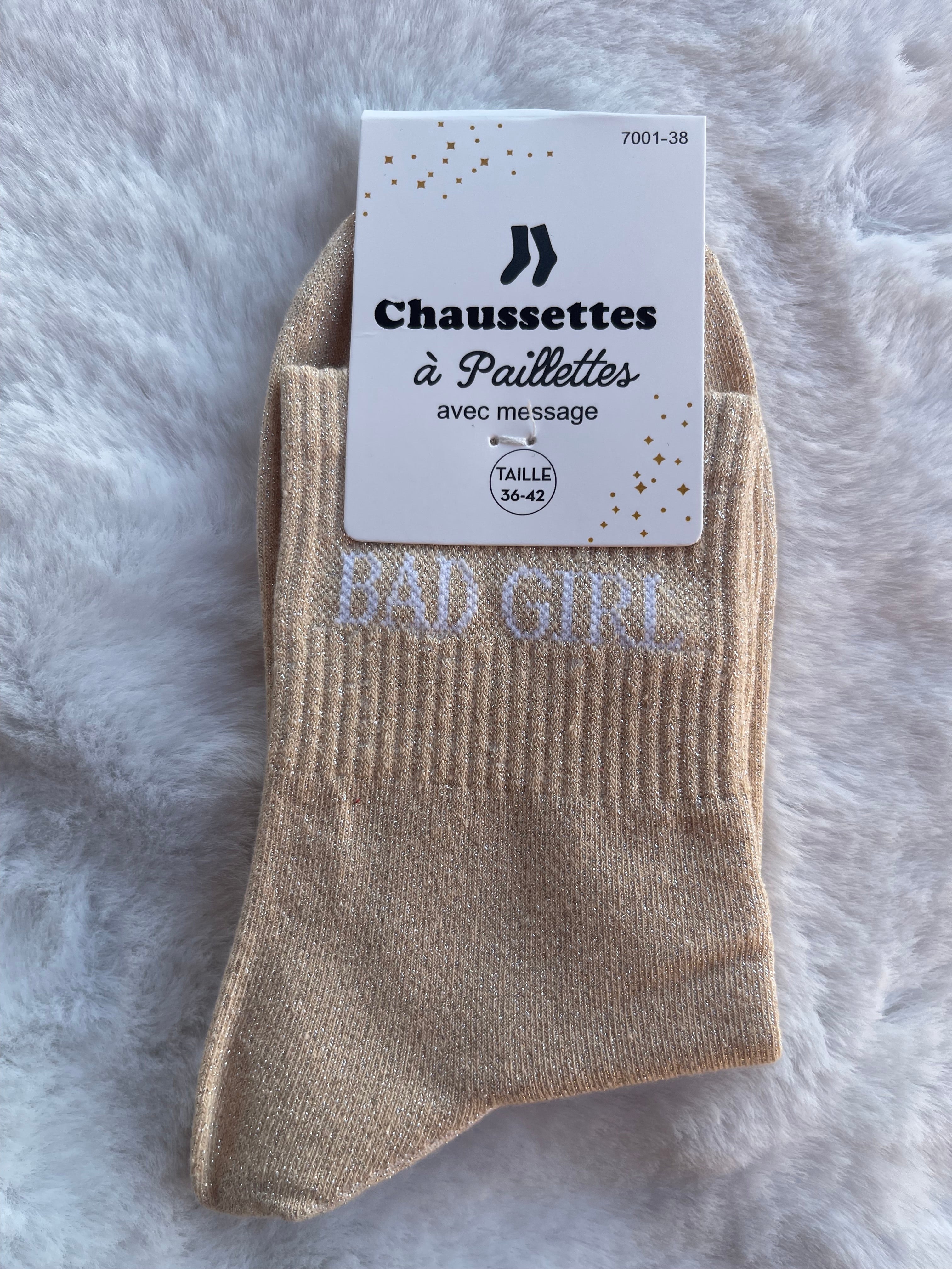 Chaussettes à Paillettes ✨ – Bad Girl