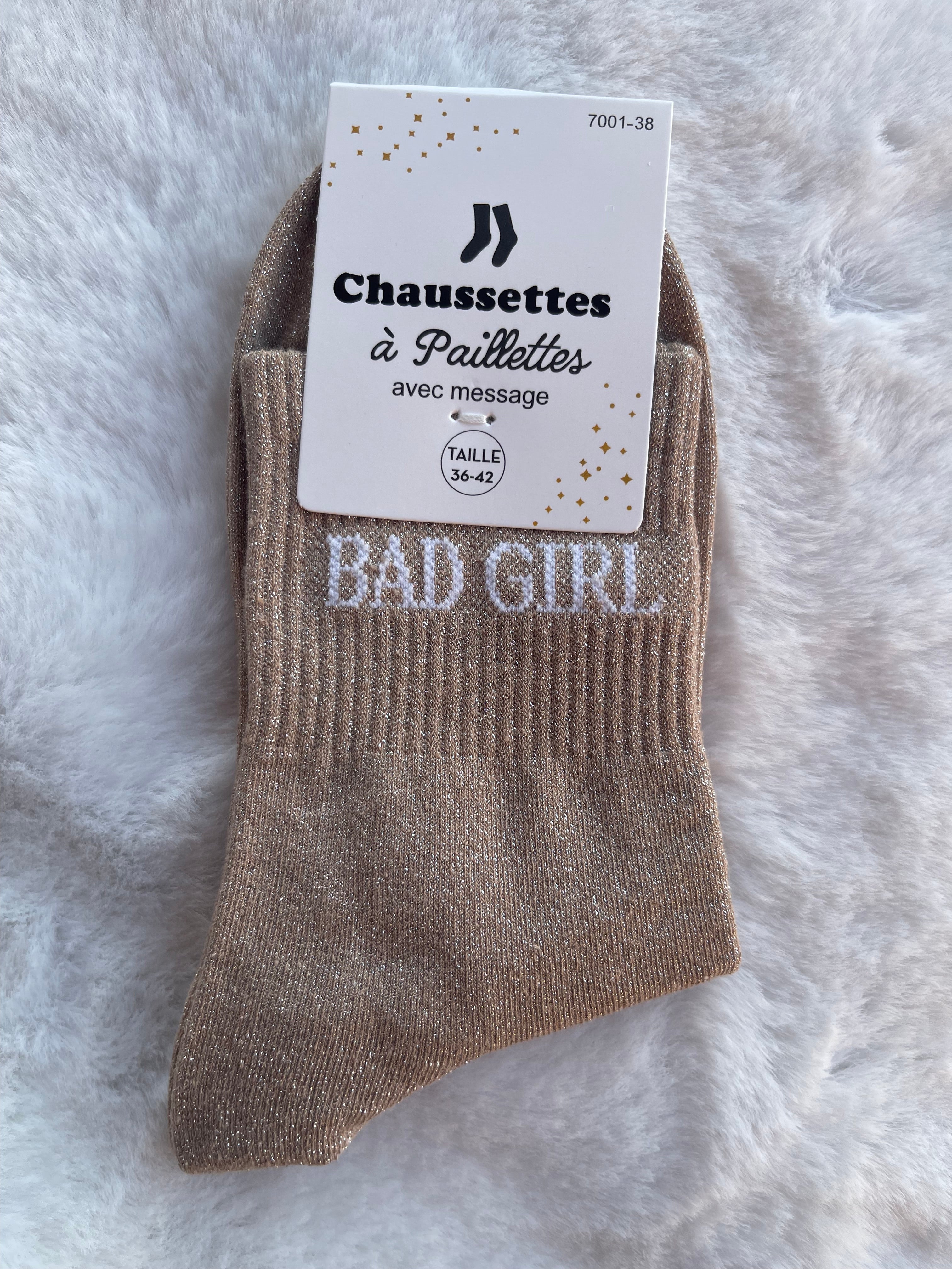 Chaussettes à Paillettes ✨ – Bad Girl