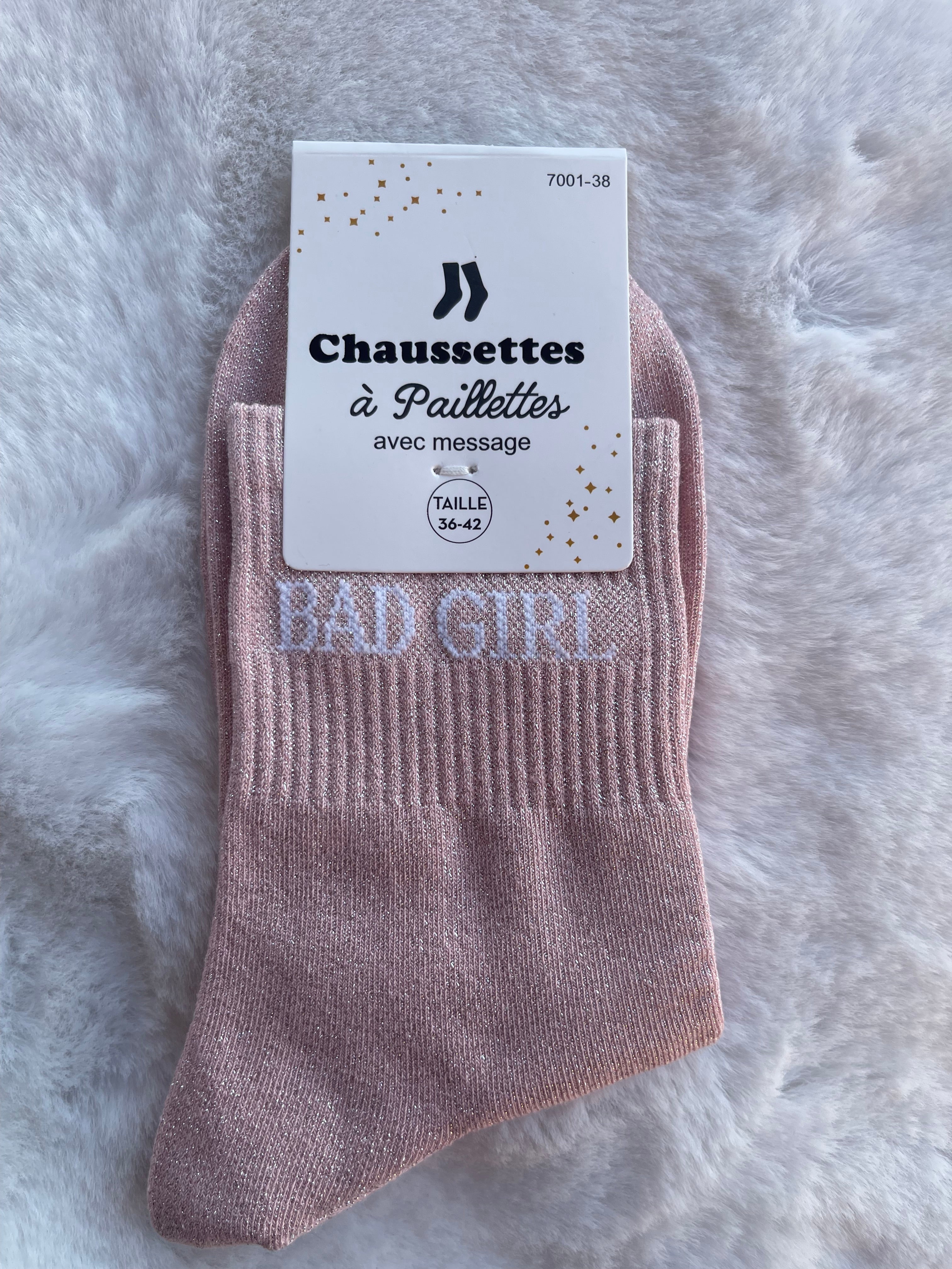 Chaussettes à Paillettes ✨ – Bad Girl
