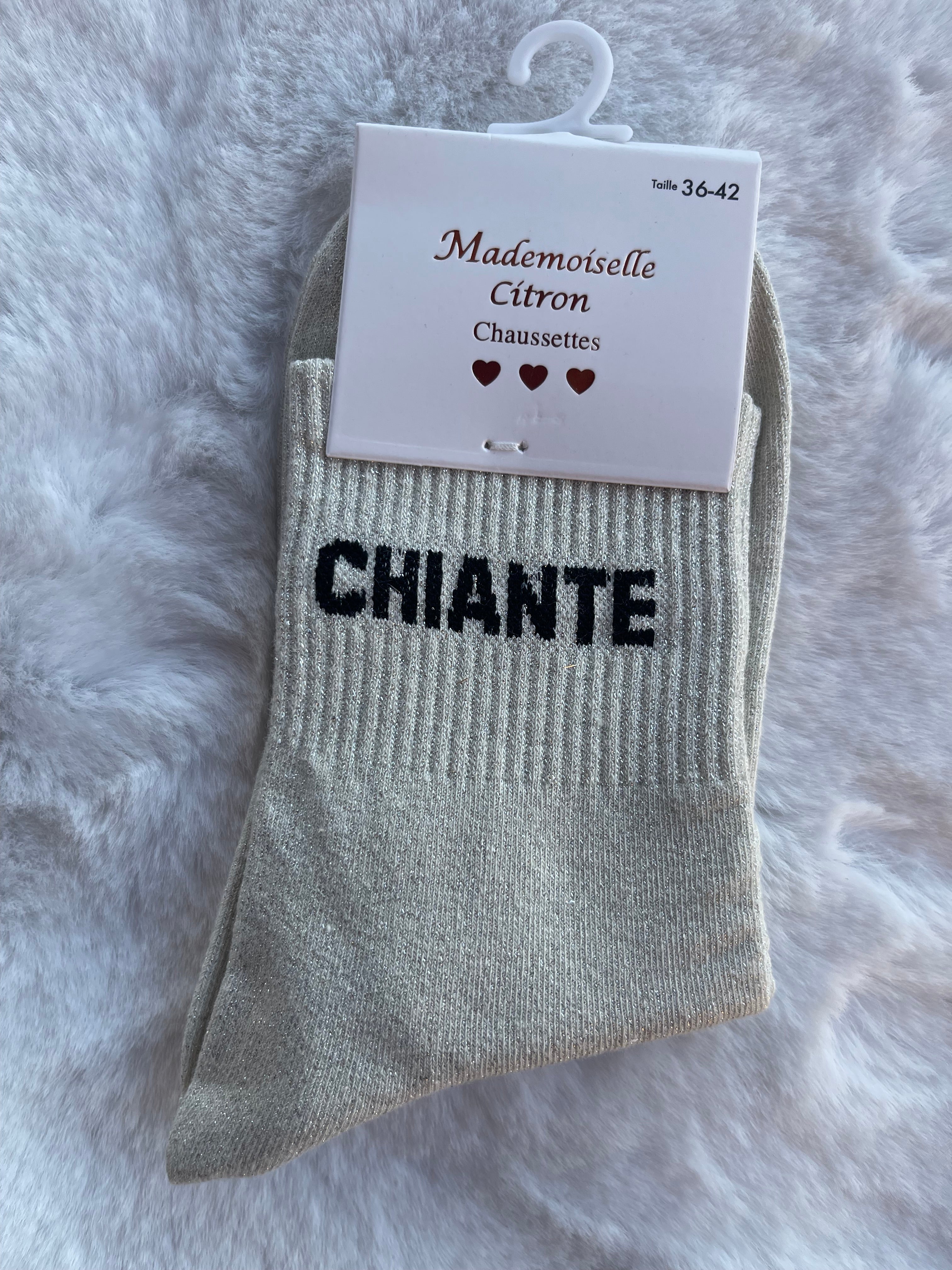 Chaussettes à Paillettes ✨ – Chiante