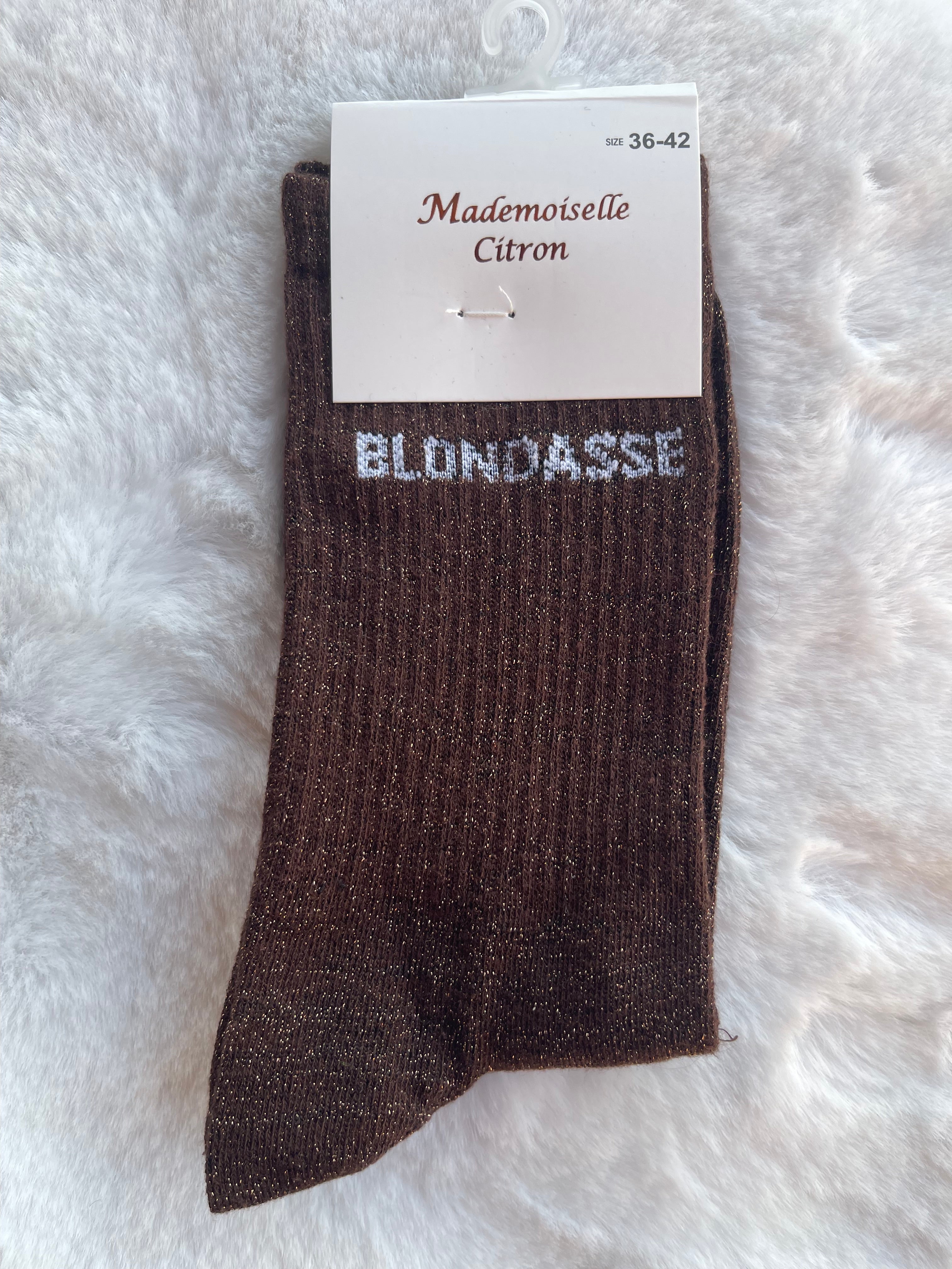 Chaussettes à Paillettes ✨ – Blondasse