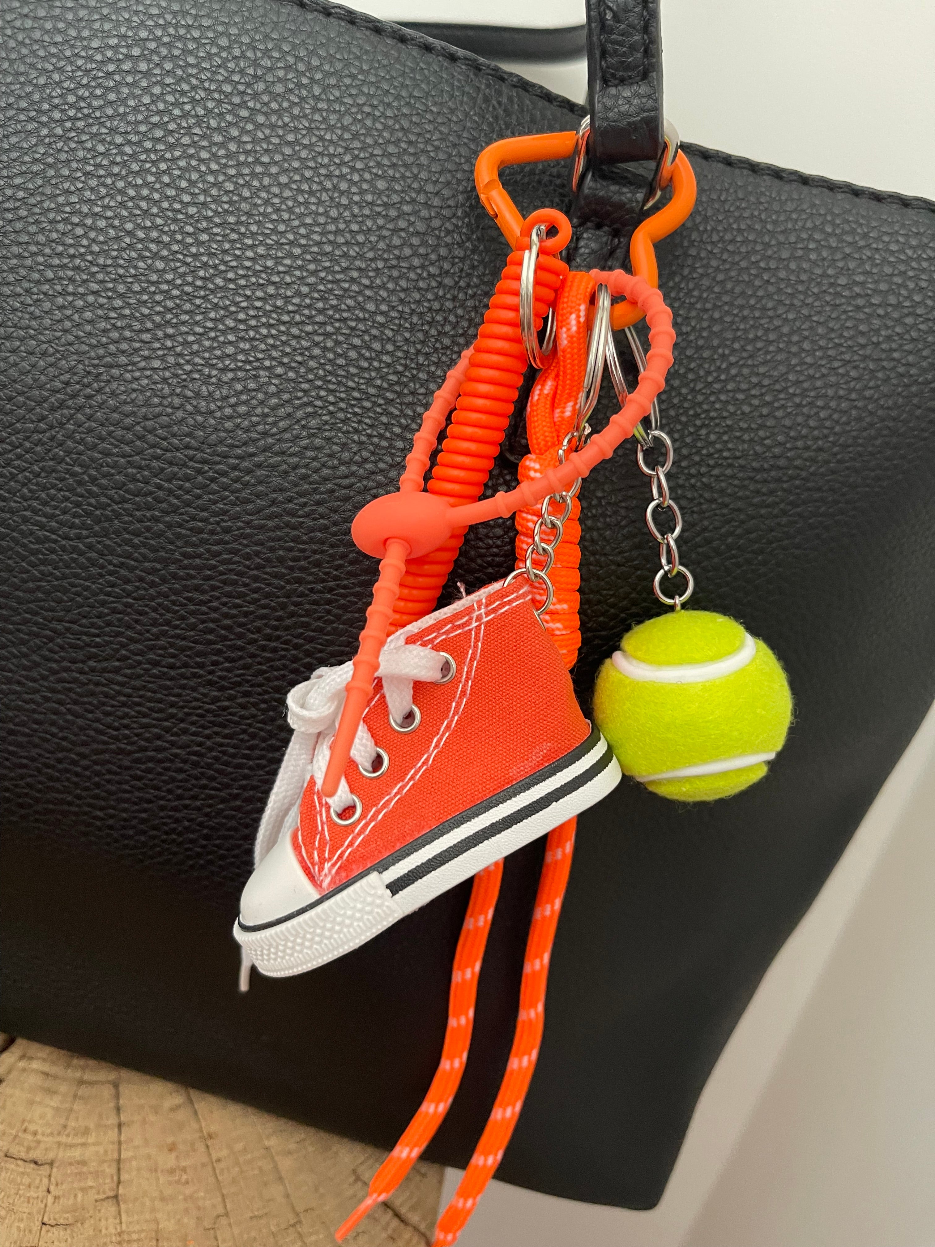 Porte-clés Grigri Basket Tennis Orange